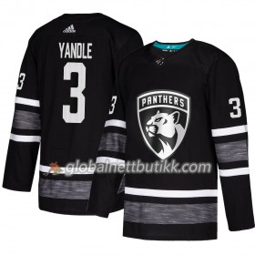 Florida Panthers Hockeydrakt Keith Yandle 3 Svart 2019 NHL All-Star Adidas Authentic - Herre